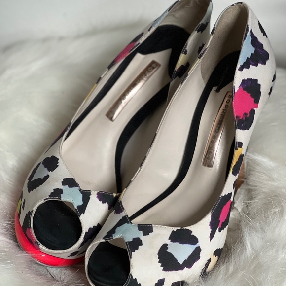 Sophia Webster Shoes - Sophia Webster Neon Heels